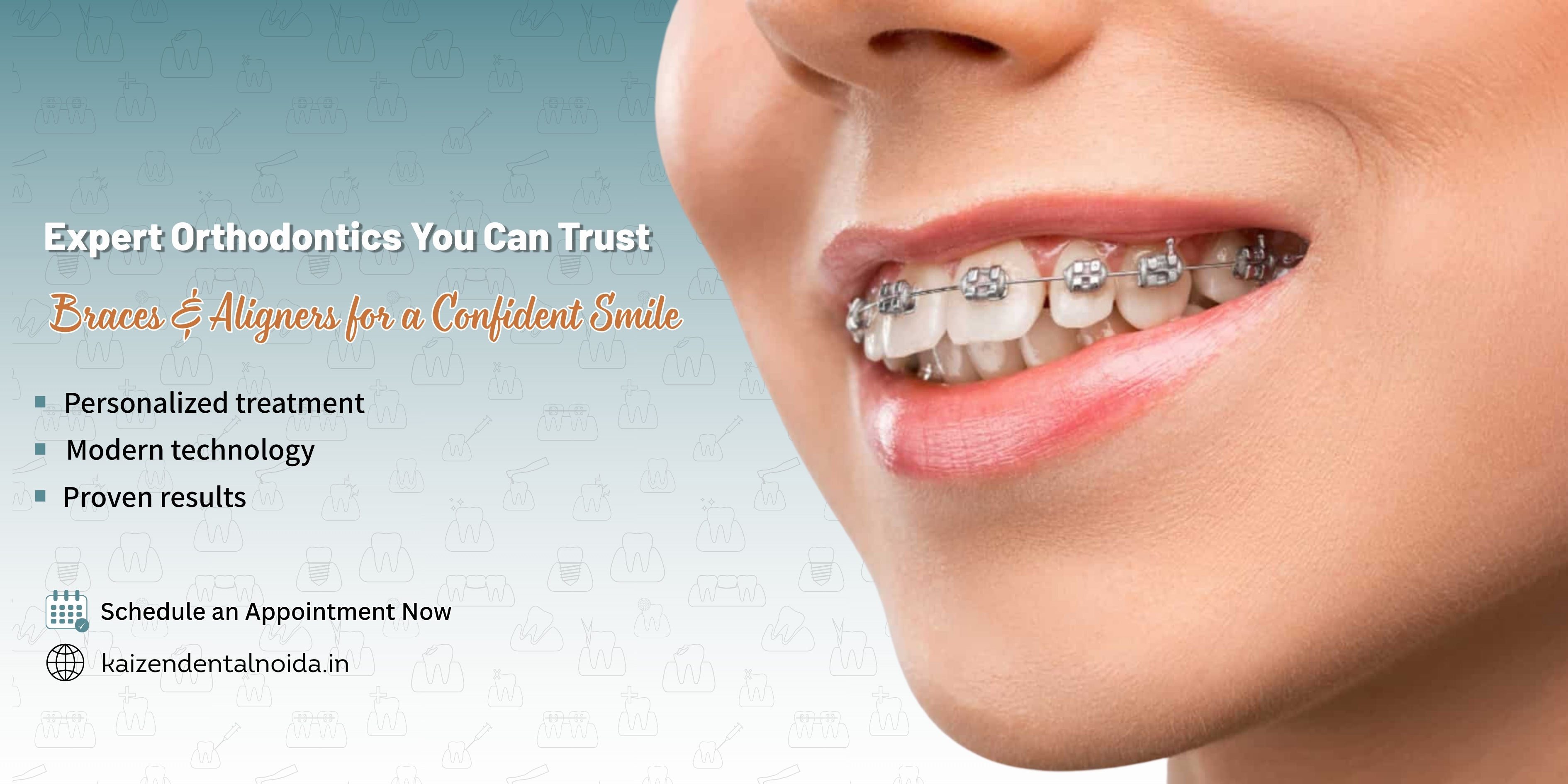 best-braces-specialist-in-Noida-Kaizen-Dental-orthodontic-treatment-metal-ceramic-aligners-smile-transformation